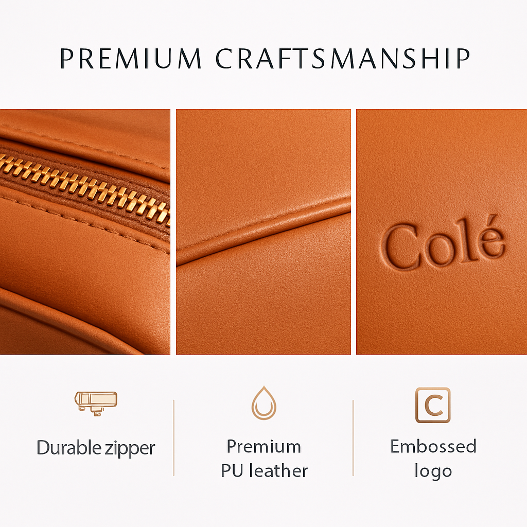 Colé™  Premium Toiletry Bag