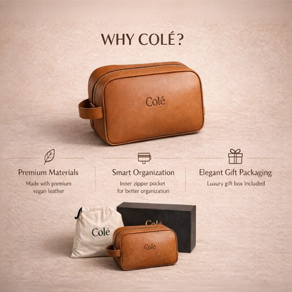 Colé™  Premium Toiletry Bag